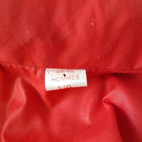 Vintage Red Bomber Jacket - Picture 6 of 6